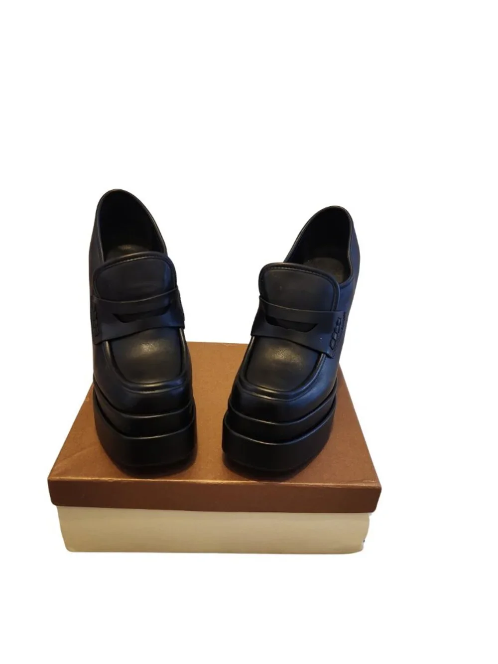NWB Only Maker Double Platform Loafer Size 8